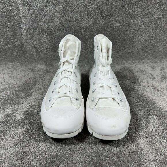 Converse Chuck Taylor All Star Hi 571211C Women’s 8 White Lugged Platform Shoes - Picture 3 of 12